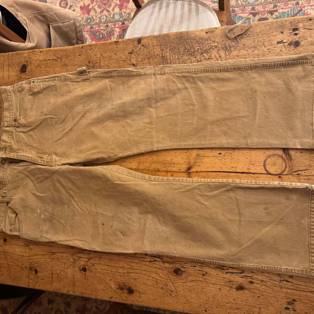 Vintage Dickies Carpenter Pants 34 X 30 Khaki Carpenter Pants